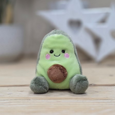 Palm Pals Soft Toy Airy Avocado Collectable Palm Pals Cute Cuddly Soft Toy Plush Beanie New Baby Gift Birthday Gifts Airy Avocado