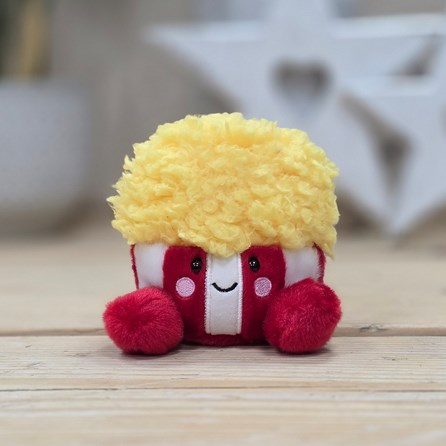 Palm Pals Soft Toy Butters Popcorn Collectable Palm Pals Cute Cuddly Soft Toy Plush Beanie New Baby Gift Birthday Gifts Butters Popcorn