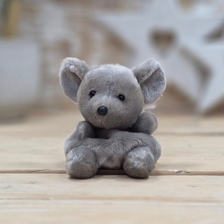 Palm Pals Soft Toy Chatty Mouse Collectable Palm Pals Cute Cuddly Soft Toy Plush Beanie New Baby Gift Birthday Gifts Chatty Mouse