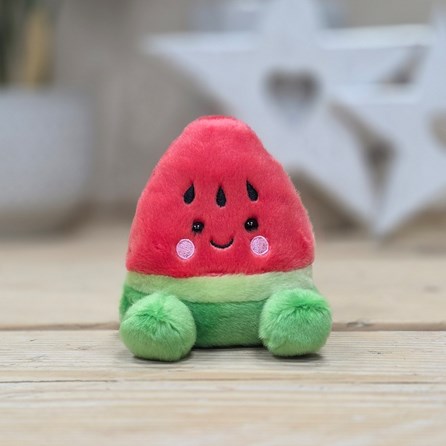 Collectable Palm Pals Cute Cuddly Soft Toy Plush Beanie New Baby Gift Birthday Gift Sandy Watermelon Palm Pals Soft Toy Sandy Watermelon