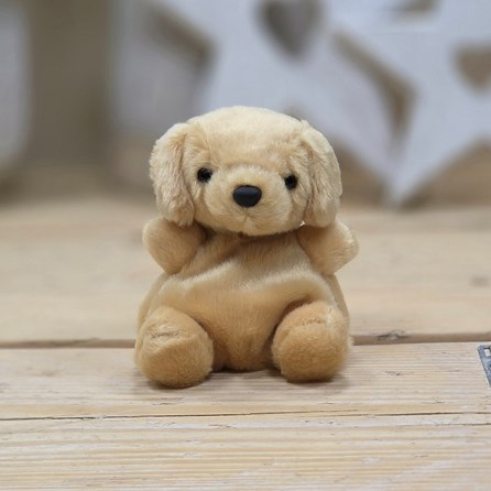 Palm Pals Soft Toy Sunny Labrador Dog Collectable Palm Pals Cute Cuddly Soft Toy Plush Beanie New Baby Gift Birthday Gifts Sunny Labrador