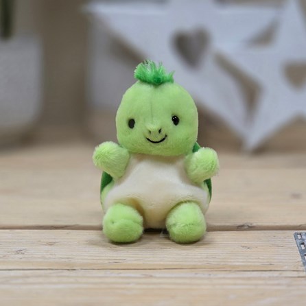 Palm Pals Soft Toy Tiny Turtle Collectable Palm Pals Cute Cuddly Soft Toy Plush Beanie New Baby Gift Birthday Gifts Tiny Turtle