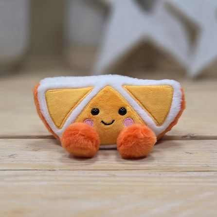 Palm Pals Soft Toy Tucker Mandarin Collectable Palm Pals Cute Cuddly Soft Toy Plush Beanie New Baby Gift Birthday Gifts Tucker Mandarin