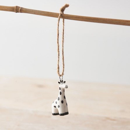 Porcelain Giraffe Hanging Decoration Porcelain Hanging Gifts Homeware Gifts Porcelain Ornaments
