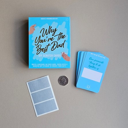 Reasons Why You're The Best Dad DIY Scratch Cards Reasons Why You're The Best Dad DIY Scratch Cards