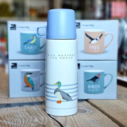 RSPB Metal Thermal Flask - Mallard RSPB Metal Thermal Flask - Mallard