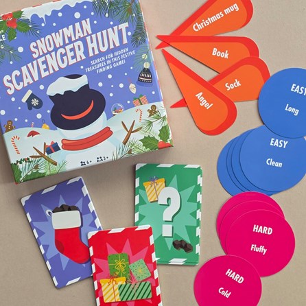 Scavenger Hunt Search and Retrieve Game Family Fun Treasure Hunt Game Christmas Games Festive Games Gifts For Children Gifts For Christmas
