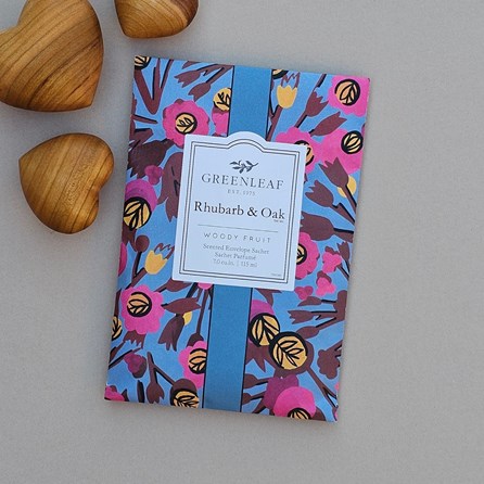 Scented Room Sachet - Rhubarb and Oak Home Fragrance Gifts Scented Room Sachets Air Fresheners