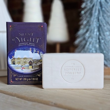 'Silent Night' Christmas Story Book Gift Soap Christmas Gifts Christmas Toiletries Health And Beauty Gifts Christmas And Festives Soaps