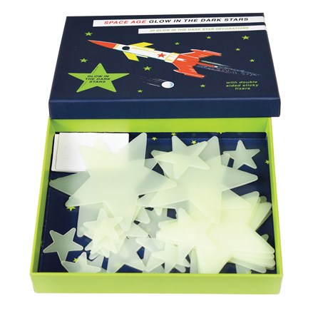 Space Age Glow In The Dark Stars Box of 30 Space Age Glow In The Dark Stars Box of 30