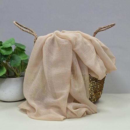 Sparkle Scarf in Cream Lightweight Sparkle Sparkly Scarves Headscarves Gifts For Women Mother's Day Gifts Birthday Gifts