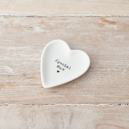 'Special Mum' Trinket Dish Porcelain Homeware Gifts Porcelain Trinket Dish Sentiment Gifts Special Mum