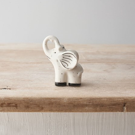 Speckled Porcelain Elephant Ornament Speckled Porcelain Elephant Ornament