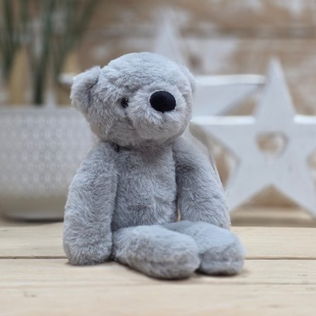 Ste The Long Leg Grey Teddy Bear Soft Toy Soft Cuddly Toy Teddy Bear Light Grey Teddies Softies Long Leg Teddy Gifts For Newborn