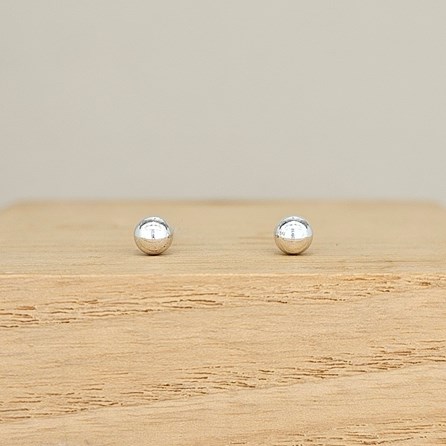 Sterling Silver Ball Stud Earrings Sterling Silver Ball Stud Earrings