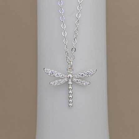 Sterling Silver Dragonfly Necklace Sterling Silver Dragonfly Necklace