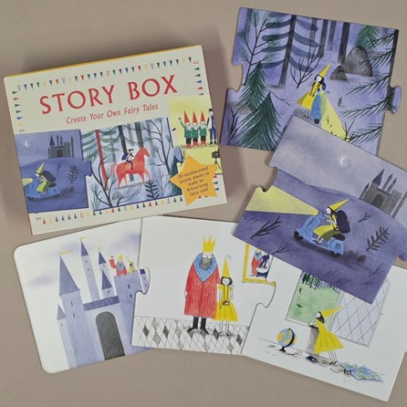 Story Box - Create Your Own Fairy Tales Children's Board Games Family Fun Create Your Own Story Jigsaw Gifts For Children