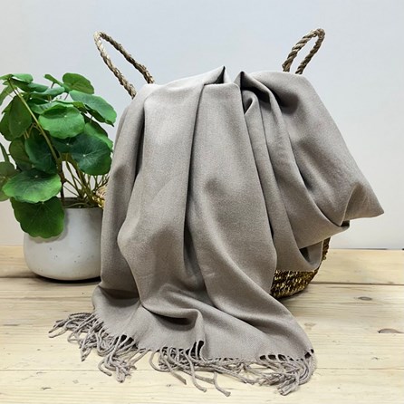 Pashmina Scarf Headscarf Wrap Wedding Accessories Super Soft Bridesmaid Shawl Brown