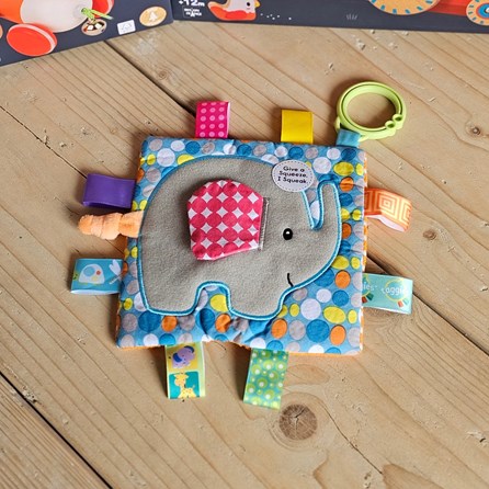 Taggies Crinkle Me Elephant Baby Toy New Baby Gifts Newborn Baby Gifts Soft Cuddly Toys Elephant Soft Taggie Toy