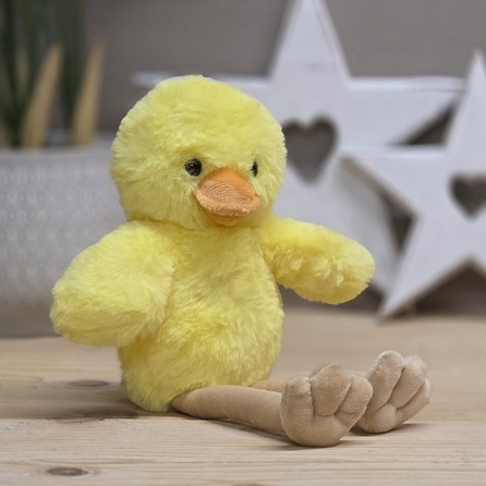 Tara The Plush Long Leg Yellow Chick Soft Toy Super Soft Plush Cuddly Toy Yellow Chick Gifts For Newborn Gifts For Baby Gifts For Children