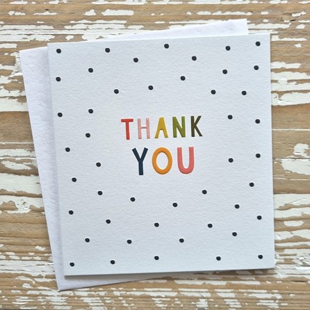 'Thank You' Greetings Card 'Thank You' Greetings Card