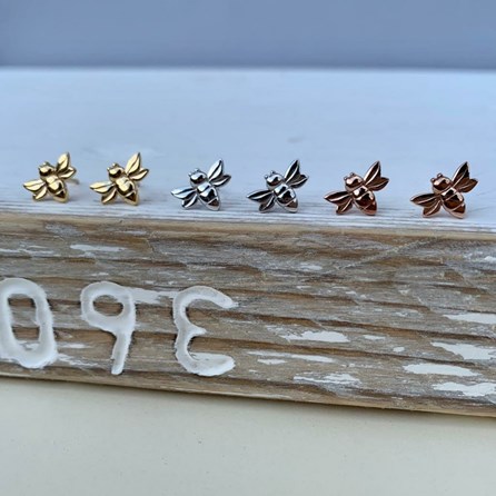 Baby Bee Stud Earrings Baby Bee Stud Earrings