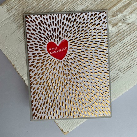 'Happy Anniversary' Greetings Card 'Happy Anniversary' Greetings Card