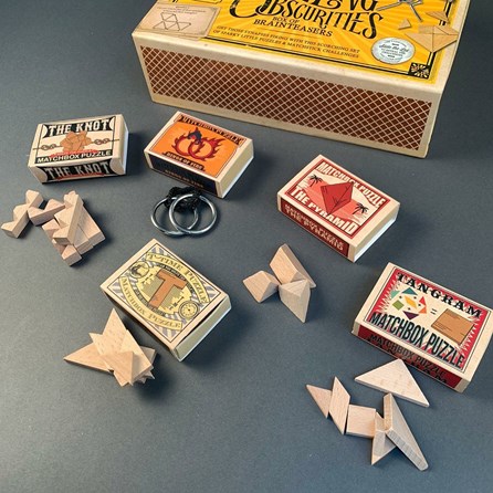 The Puzzling Obscurities Set Of Matchbox Puzzles The Puzzling Obscurities Set Of Matchbox Puzzles
