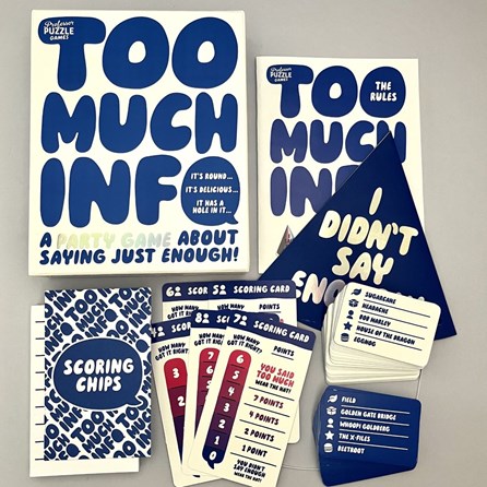 Too Much Info Party Game Too Much Info Party Game