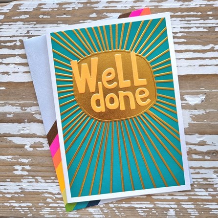 'Well Done' Card 'Well Done' Card
