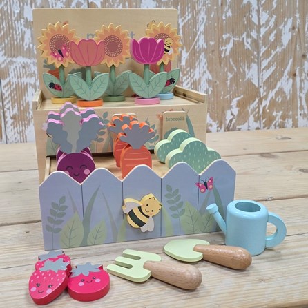 Wooden My First Allotment Orange Tree Toys Imaginative Creative Wooden Allotment Flowers Vegetables Fruit Gifts For Children