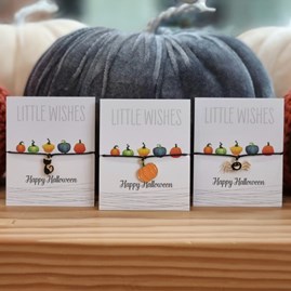 'Halloween Pumpkins' Wish Bracelet