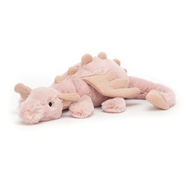 Jellycat rose dragon little dragon jellycat plush jellycat rose dragon soft pink little Jellycat Rose Dragon Little