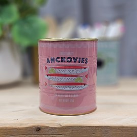 Medium Storage Tin - Anchovies