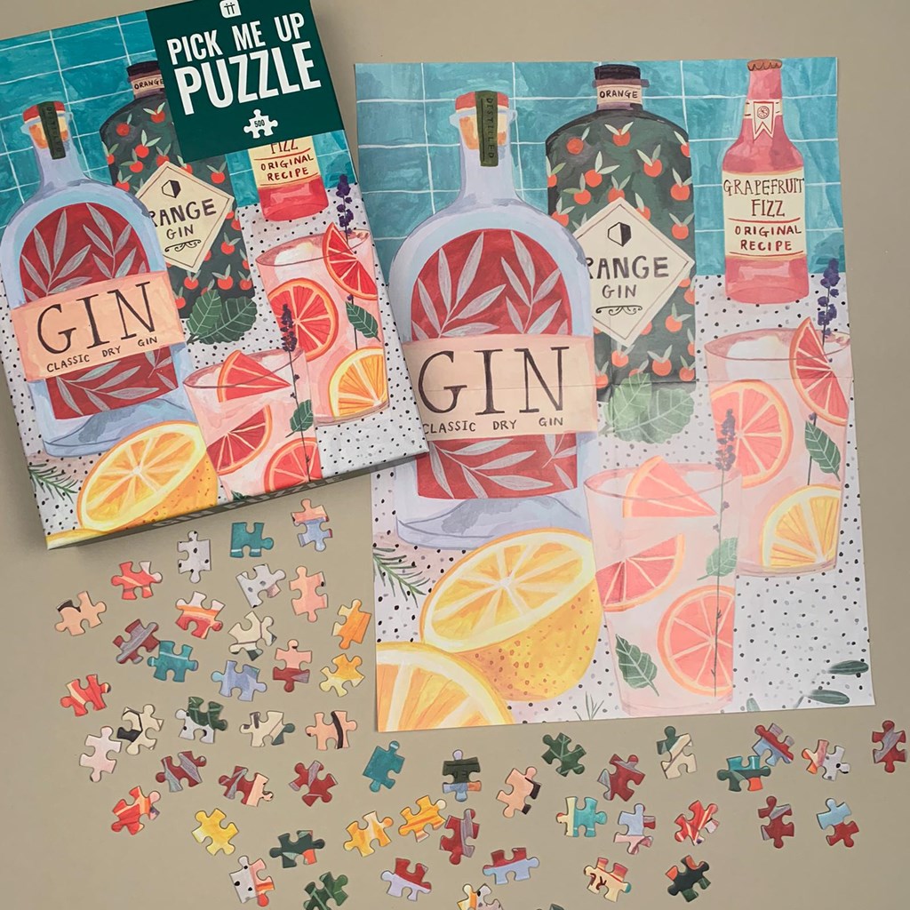 Gin Jigsaw Puzzle 500 Piece