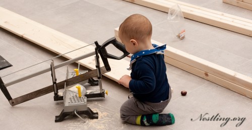 Bodenbett für kinder (floor bed) selber bauen nestling