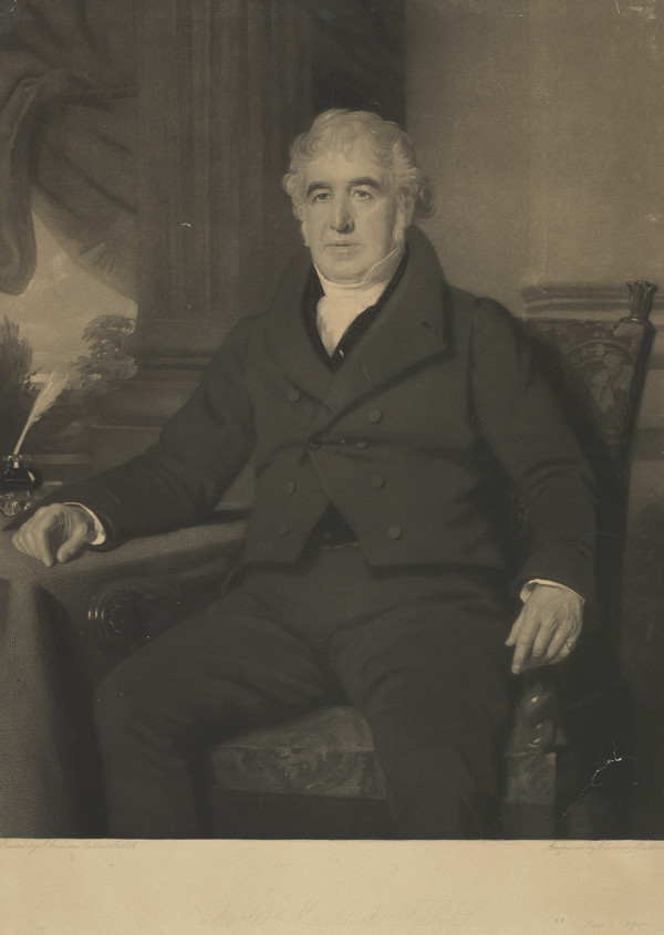 Charles Macintosh, 1766 1843. Chemist; inventor of waterproof fabric