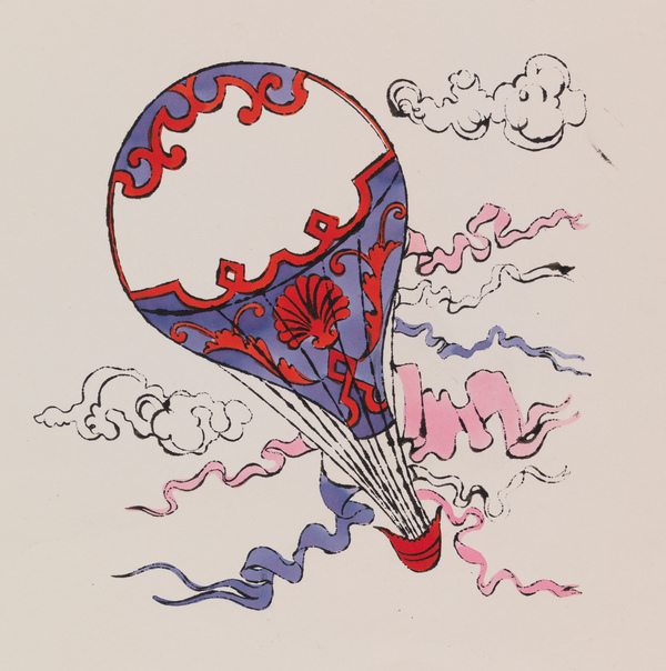 アートポスター アンディ・ウォーホル Hot Air Balloon Hot Air Balloon by Andy Warhol | National Galleries of Scotland