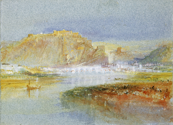 Coblenz and Ehrenbreitstein from the Mosel by Joseph Mallord