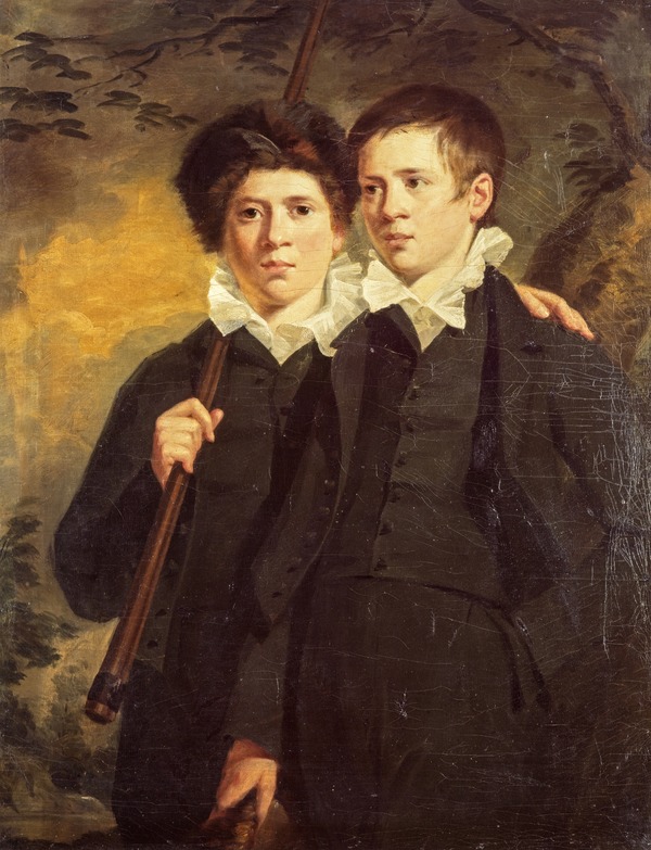 Portrait of Two Boys, called the Artist's Twin Brothers by John