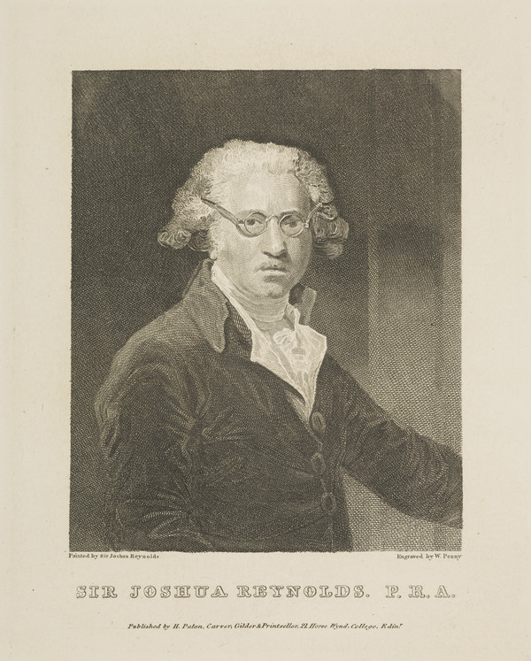 Sir Joshua Reynolds, 1723 - 1792. Portrait painter by William Penny ...