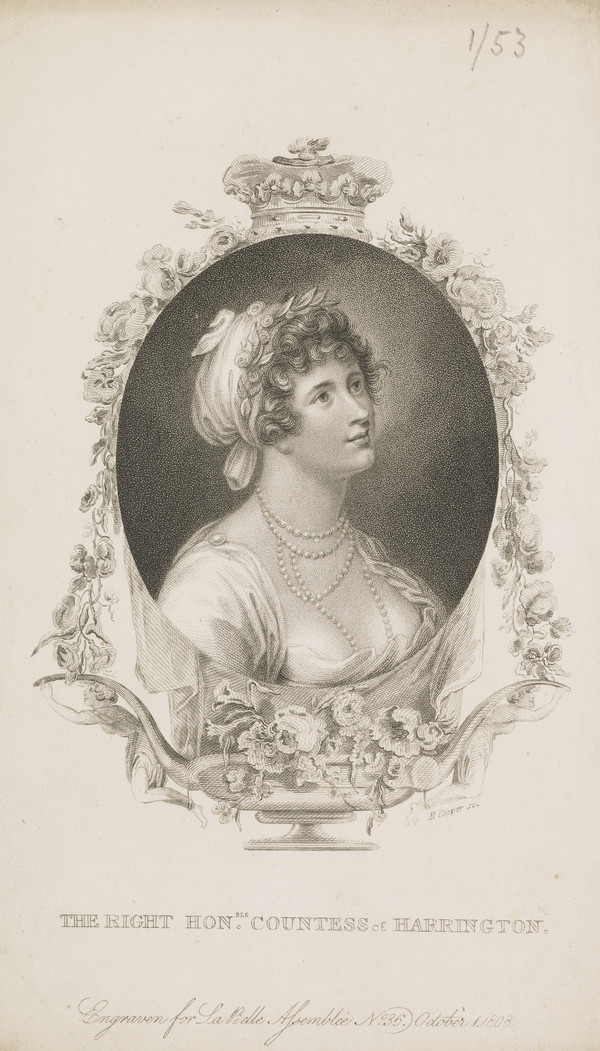 Jane Stanhope (née Fleming), Countess of Harrington, 1755 1824 by R