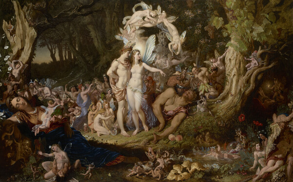 The Reconciliation of Oberon and Titania by Sir Joseph Noel Paton