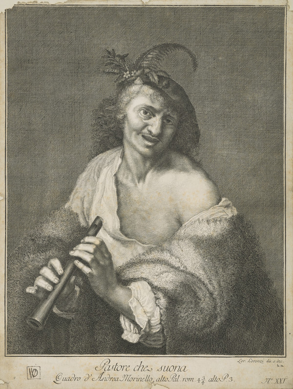 Shepherd with a Flute by Lorenzo Lorenzi | National Galleries of