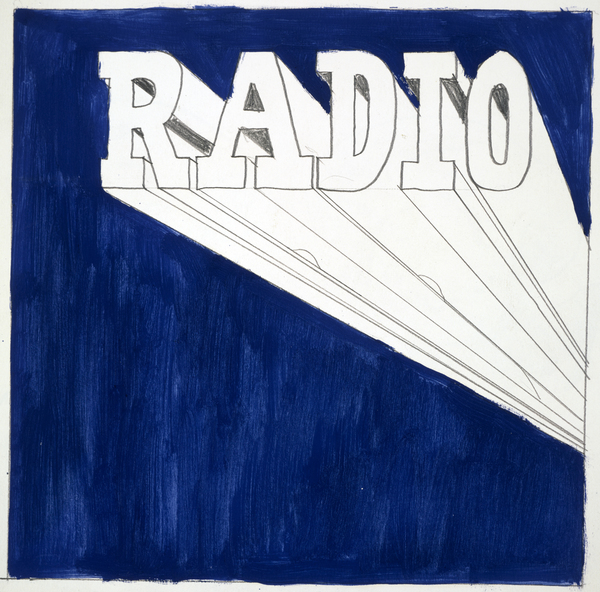 Radio by Ed Ruscha | National Galleries of Scotland