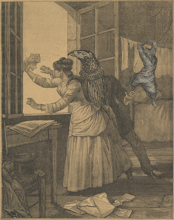 Untitled (Unpublished collage for 'Une Semaine de Bonté') by Max