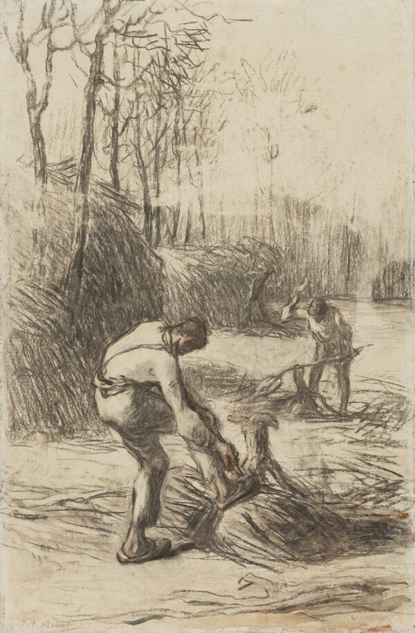 Wood Choppers by Jean-François Millet | National Galleries of Scotland