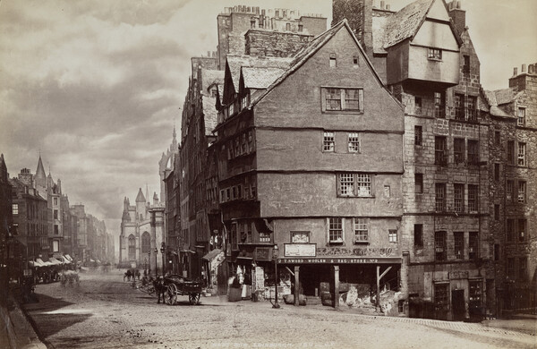 West Bow, Edinburgh by James Valentine | National Galleries of Scotland