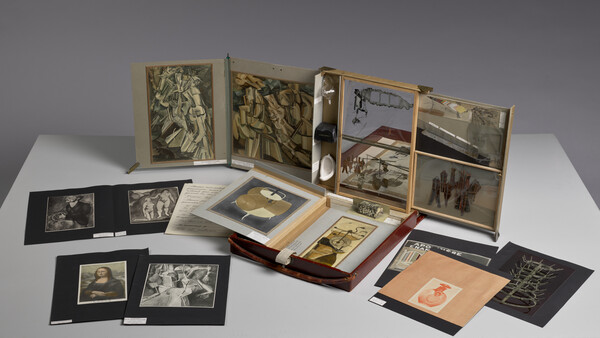 La Boîte-en-Valise [Box in a Suitcase] by Marcel Duchamp