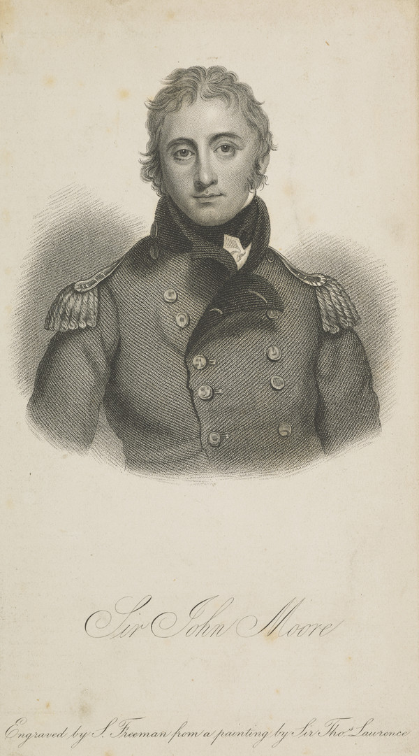Lieutenant-General Sir John Moore, 1761 - 1809. Soldier by Samuel